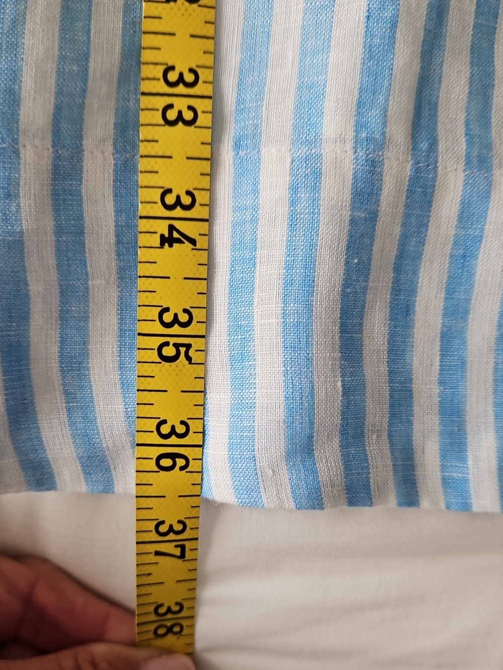 Lilly Pulitzer Blue and White Striped Button Dress - Picture 12 of 12